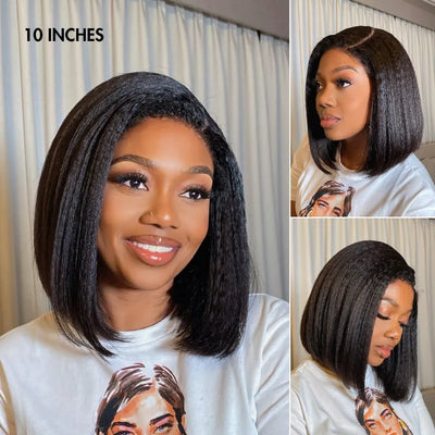 New Customers Only | Body Wave / Straight / Kinky / Deep Wave Human Hair U Part Wig