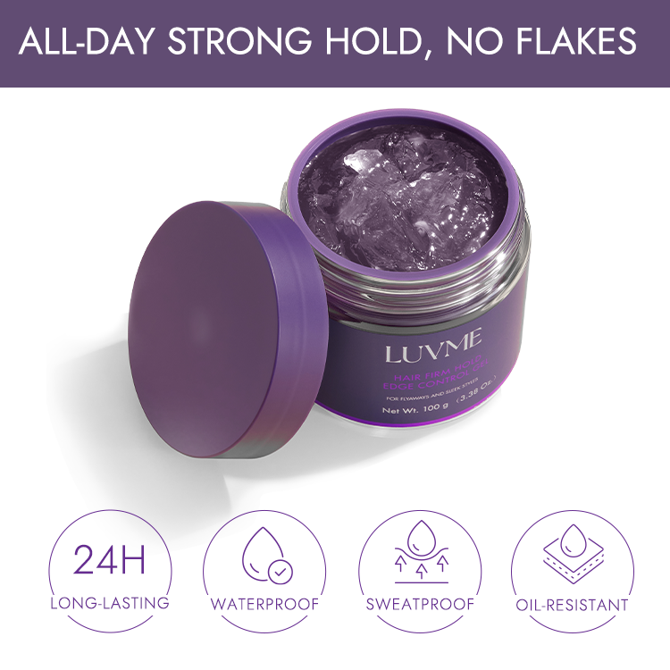 US Only | 1pc Edge Control Gel, 24h Long-Lasting Hold, for Flyaways and Sleek Styles | Add-on Item