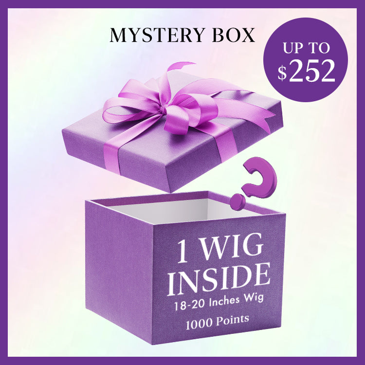 US Only | VIP Mystery Box | VALUED $234.9 | 18 Inches 360 Lace Wigs