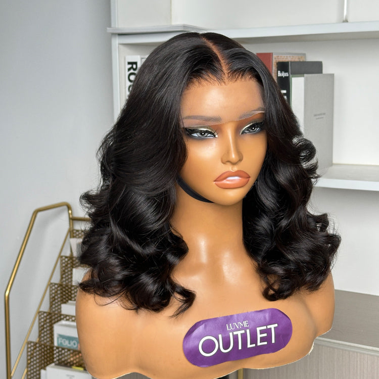 Special Deal | Natural Black Glueless Loose Body Wave 5x5 Closure Lace Wig