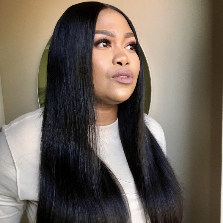 20 Inches=$139.9 | Luvme Hair Full Lace Wig Classy Natural Black Straight Free Parting Long Wig 100% Human Hair